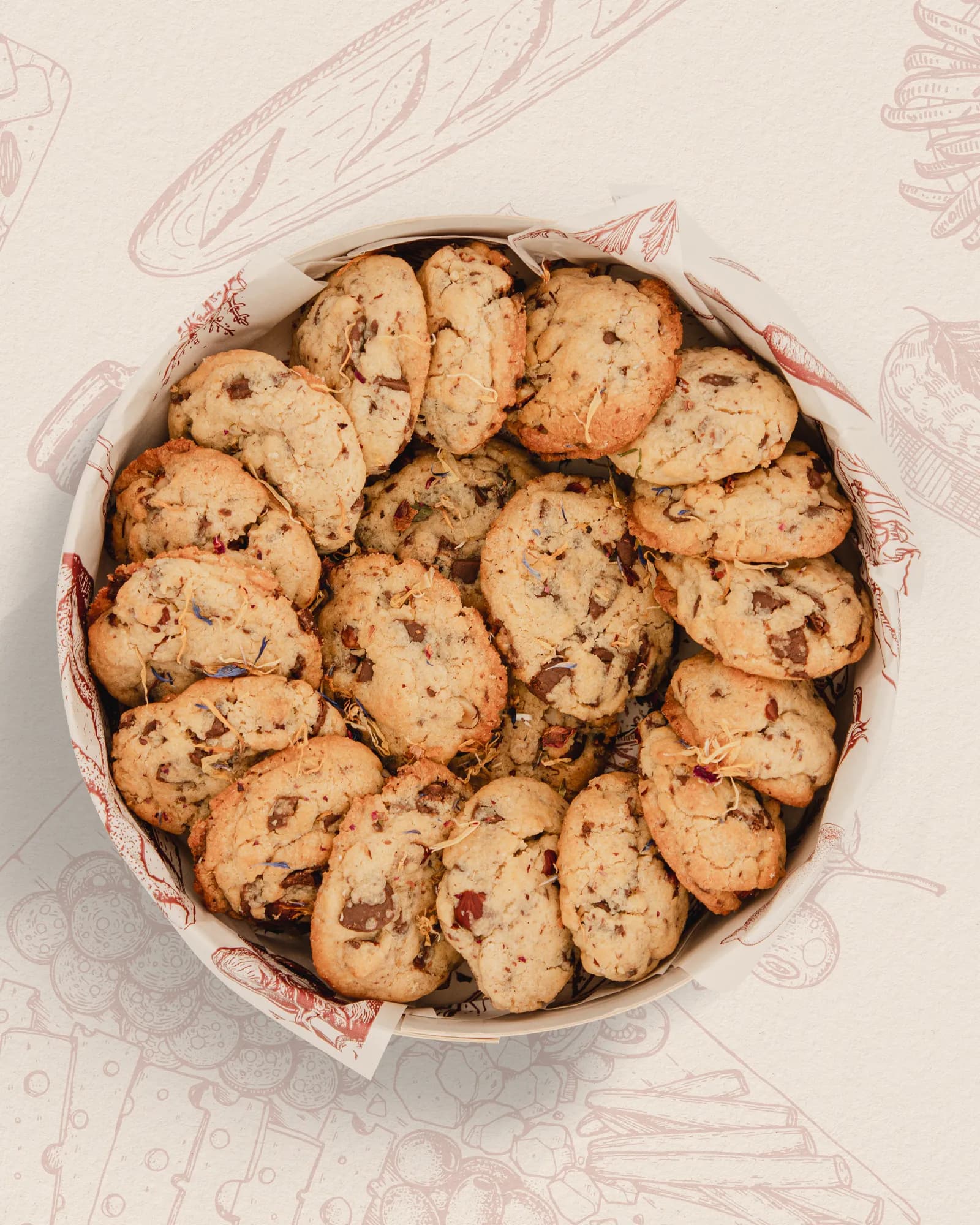 Grand Cookies Chocolat Noisette